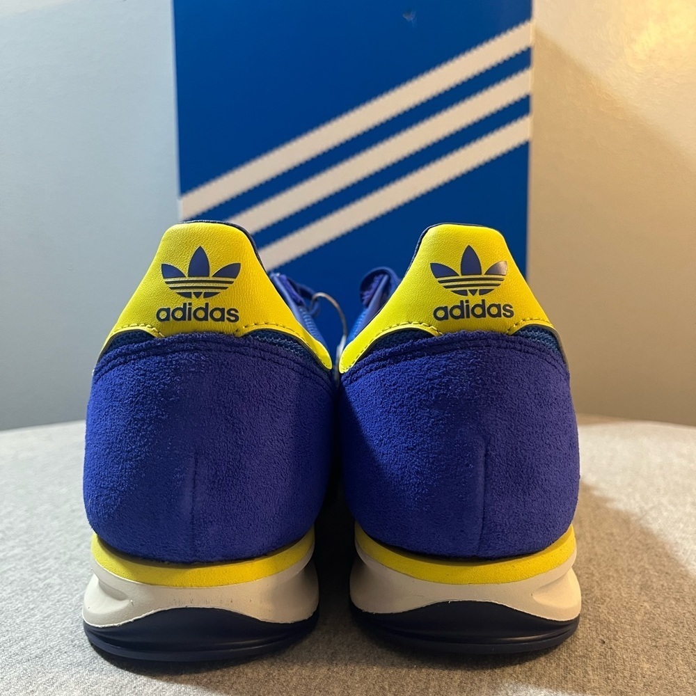 Adidas Originals SL 72 RS Semi Lucid Blue Pure Sulfur NBY Men' Size 11.5 JH5102‍ - Picture 6 of 11